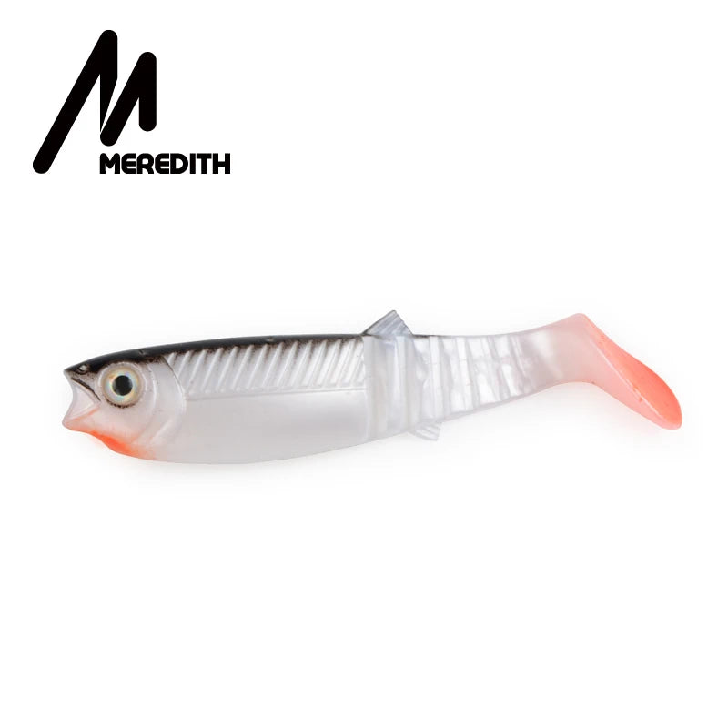 MEREDITH Cannibal Soft Lures – T-Tail Shad Baits (80mm–125mm)