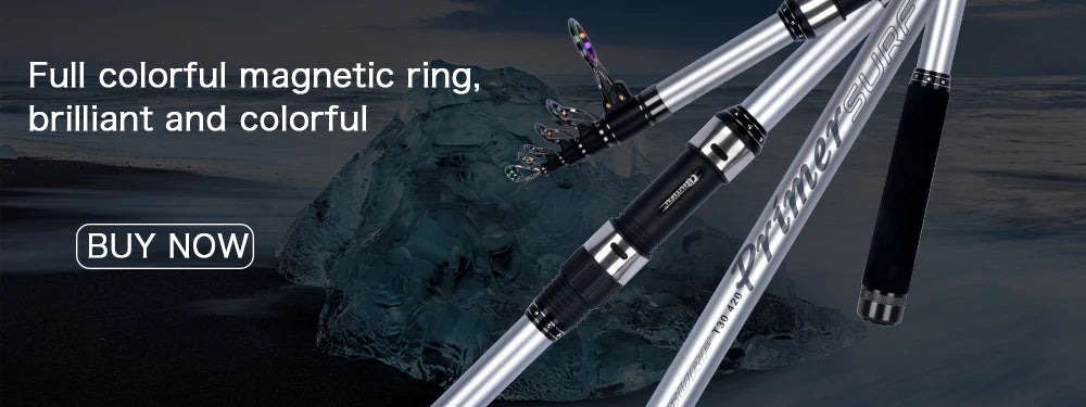 BIUTIFU Spinning & Casting Fuji Lure Mini Traveller Rock Fishing Rod