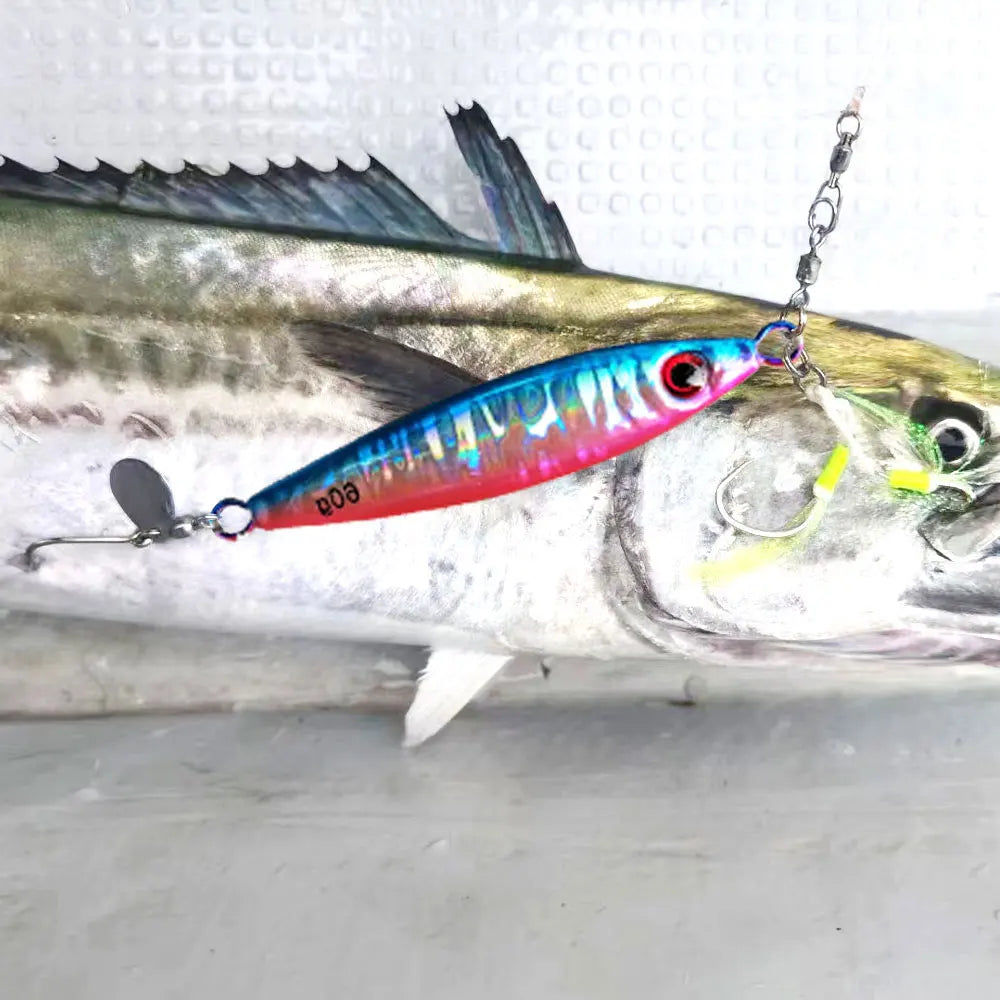 AS Slow JIg Pesca Lure Fishing Glow Jig Slow Falling Angler 40g60g80g100g Metal Hard Bait Sinking Jigging Pesca Leurre Bait