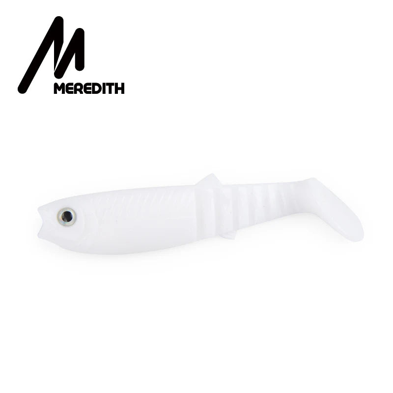 MEREDITH Cannibal Soft Lures – T-Tail Shad Baits (80mm–125mm)