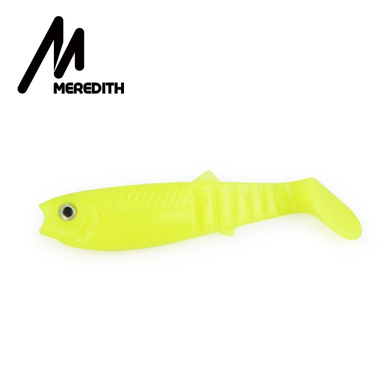 MEREDITH Cannibal Soft Lures – T-Tail Shad Baits (80mm–125mm)