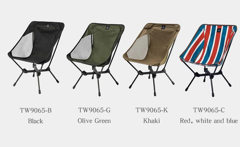 Thous Winds Adult/Child Ultralight Outdoor Camping Chair Relaxing Chair Hiking Fishing Chair with Storage Bag Camp Gear Supplies