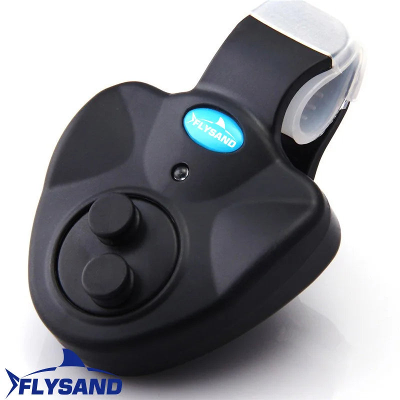 FLYSAND Fish Bite Alarm – Electronic Buzzer with LED Indicator for Night Fishing