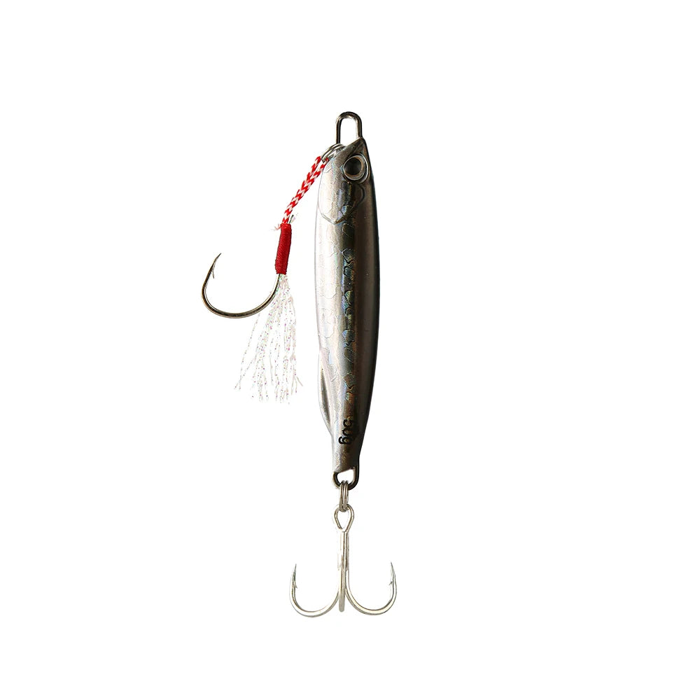 Japen Metal Cast Jig Spoon – Shore Casting Lure for Sea Bass Fishing